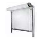 Non insulated steel overhead door